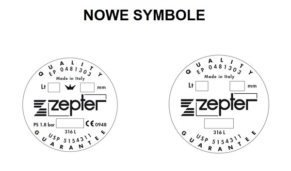 Aktualnie używane symbole Zepter